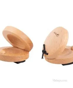 Детски дървени кастанети за ритъм и игра