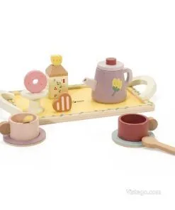 Детски комплект за чай от дърво