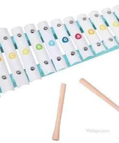 Детски ксилофон с буквички за музикални игри