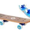 Детски мини скейтборд за игра - син