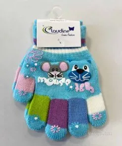 Детски ръкавички за игра и топлина - сини