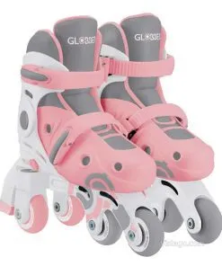 Детски ролери за уверено каране - пастелно розови