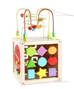 Дидактически детски куб за активна игра