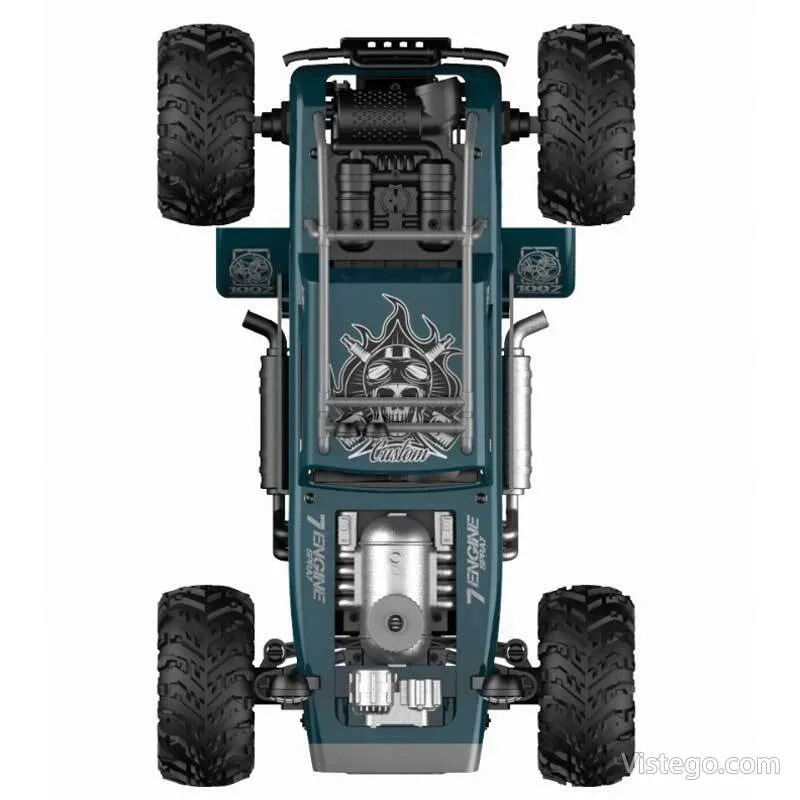 Дистанционно джипче с димен ефект RC - 3