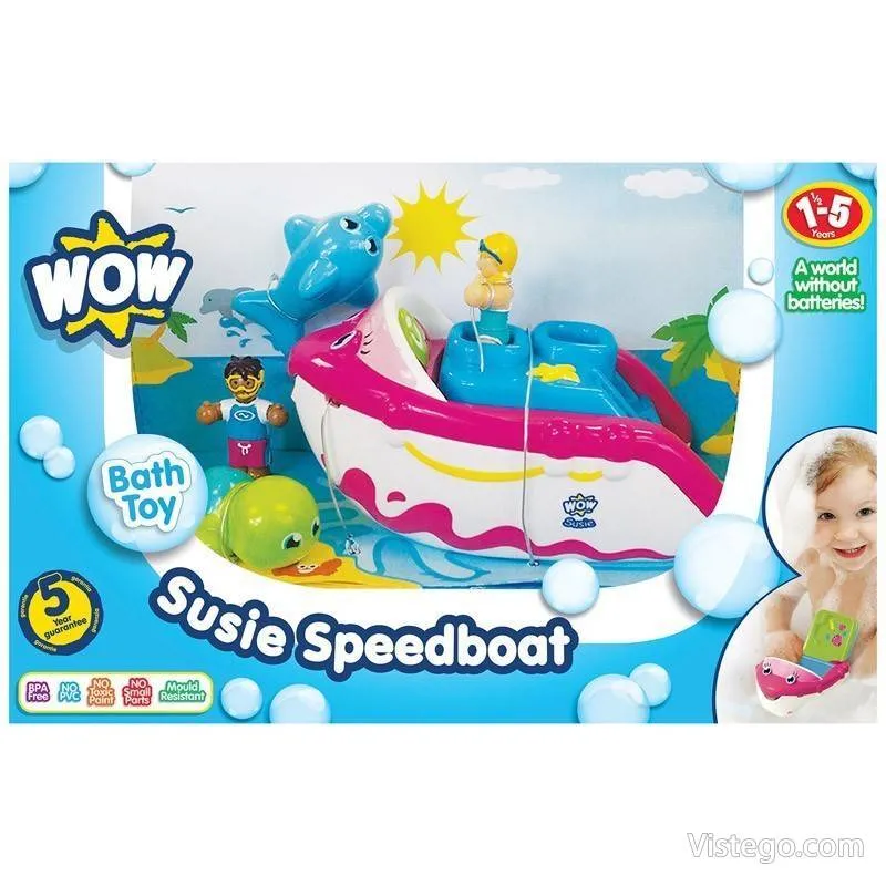 Играчка за къпане с моторница Сузи - 6