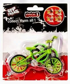Играчка за пръсти Колело BMX - зелено
