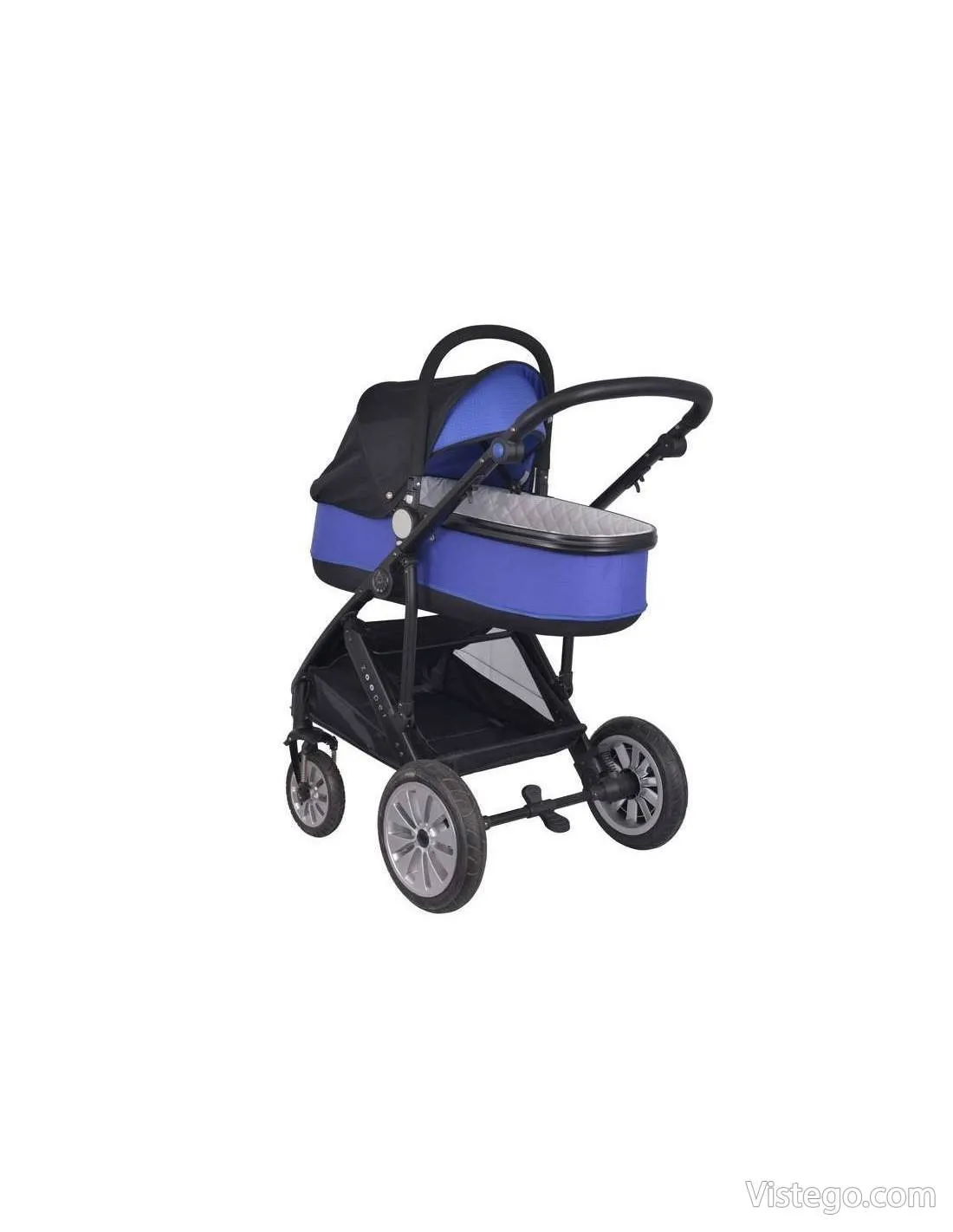 Комбинирана количка за активни разходки – Royal Blue Plaid - 6