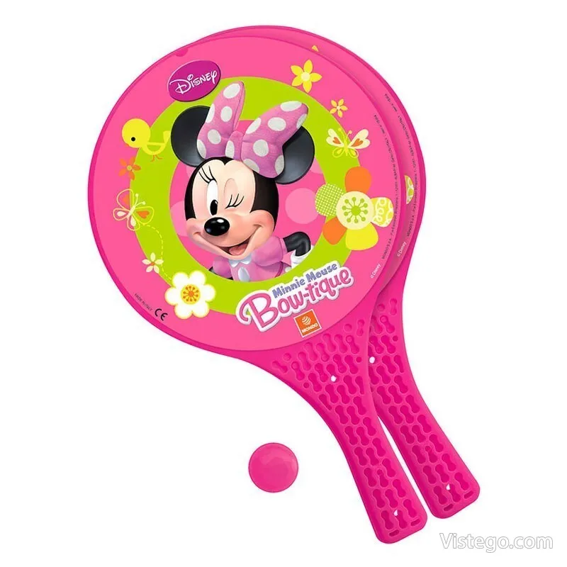 Комплект ракети с топче за игра - Minnie Mouse Комплект ракети с топче за игра - Minnie Mouse