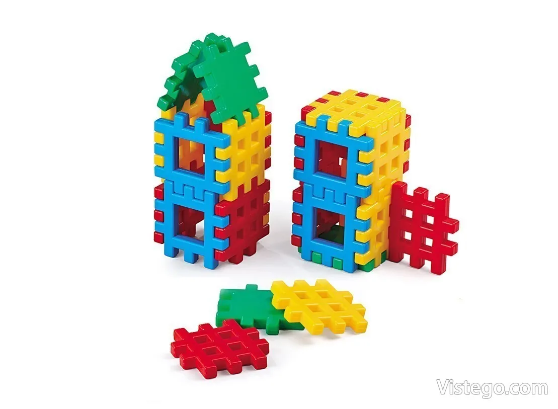 Конструктор части за цветни детски сгради Конструктор части за цветни детски сгради