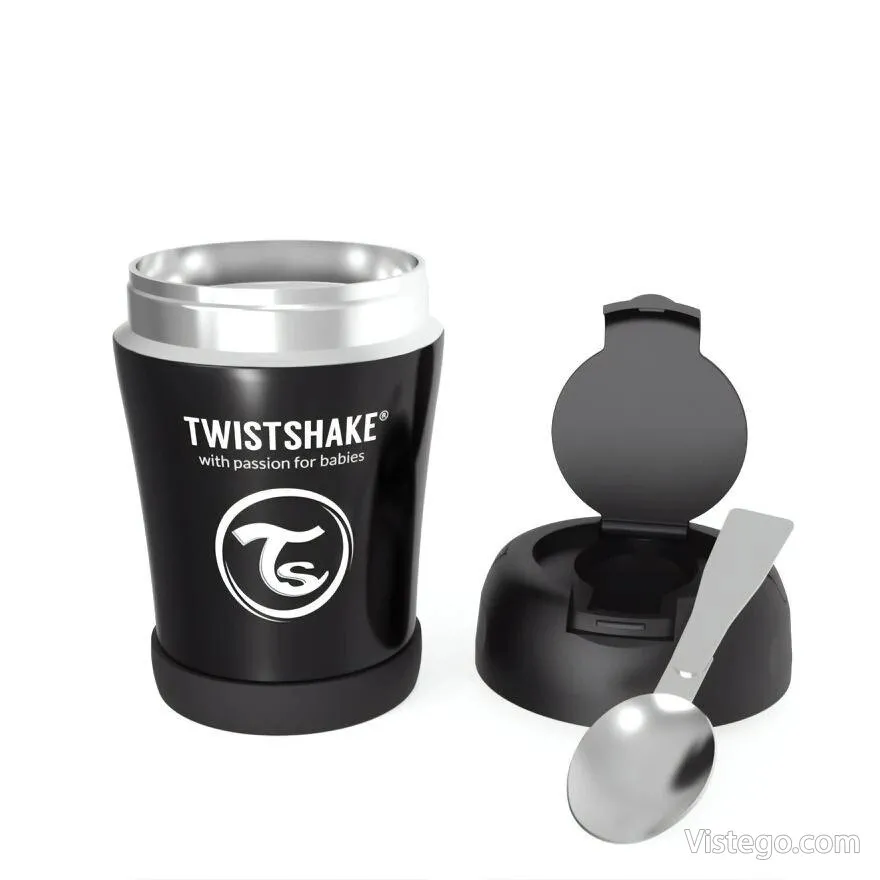 Контейнер за храна Twistshake - черен Контейнер за храна Twistshake - черен