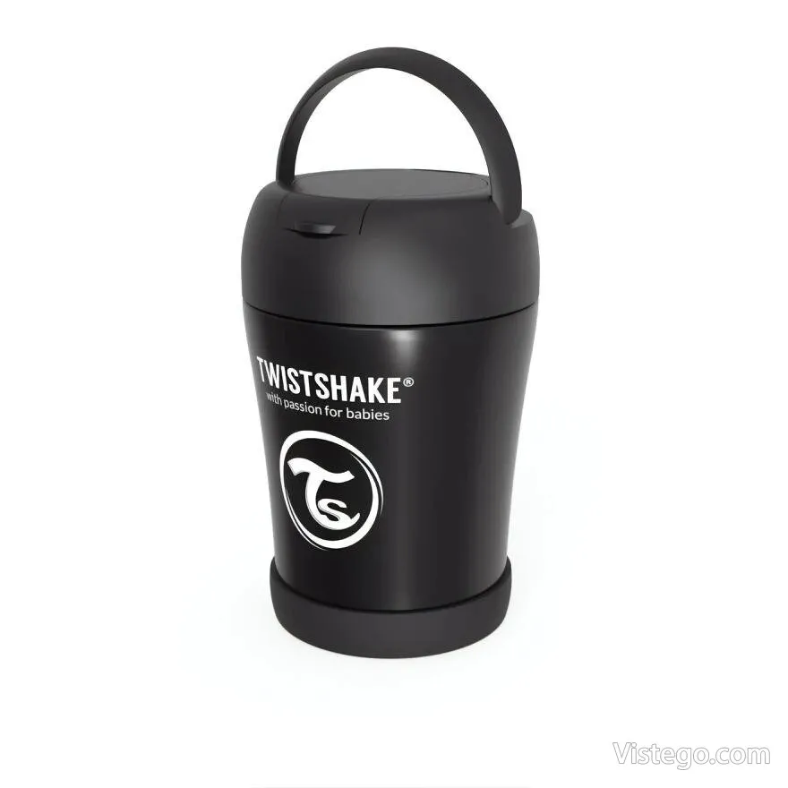 Контейнер за храна Twistshake - черен - 3
