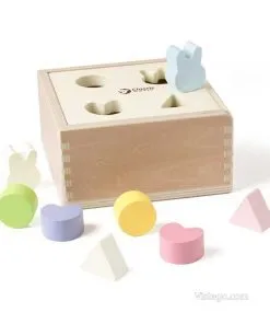 Кутия за сортиране на формички – пастелни цветове