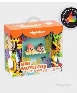 Мини вафлен конструктор за игра – Камион за храна
