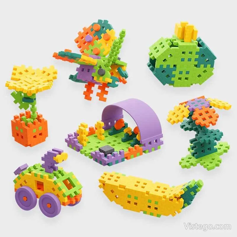 Мини вафлен конструктор за игра – Малкият ботаник - 2