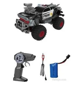 Полицейски офроуд джип с RC управление