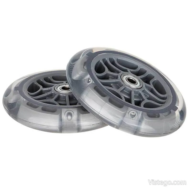 Резервни колела за тротинетка с LED – GLOBBER - 2