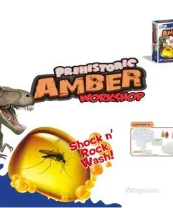 STEAM игра за деца – Праисторически кехлибар