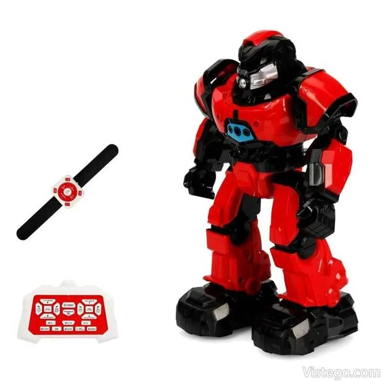 STEM робот за игри и обучение - червен STEM робот за игри и обучение - червен