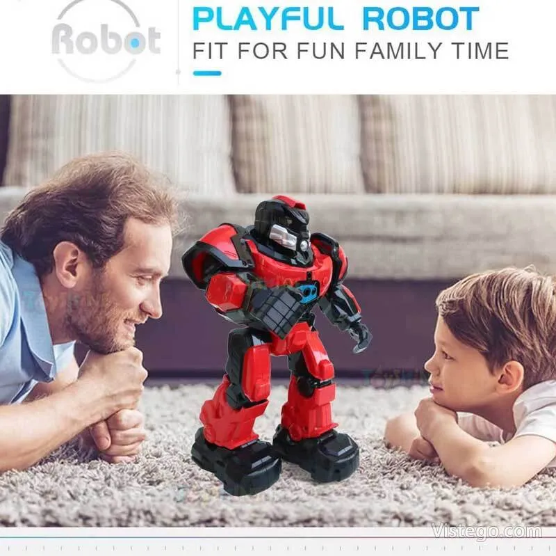 STEM робот за игри и обучение - червен - 8