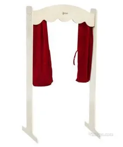 Стойка за куклен театър с перденце