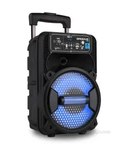 Тонколона с LED светлини за караоке - Groove119