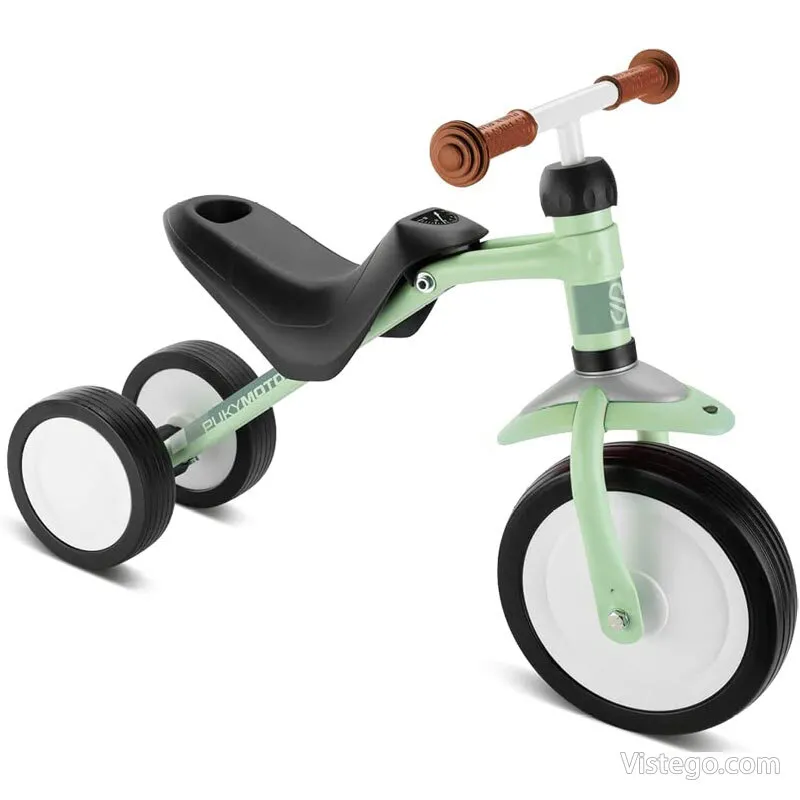 Триколка за деца PUKY PUKYMOTO - пастелно зелена Триколка за деца PUKY PUKYMOTO - пастелно зелена