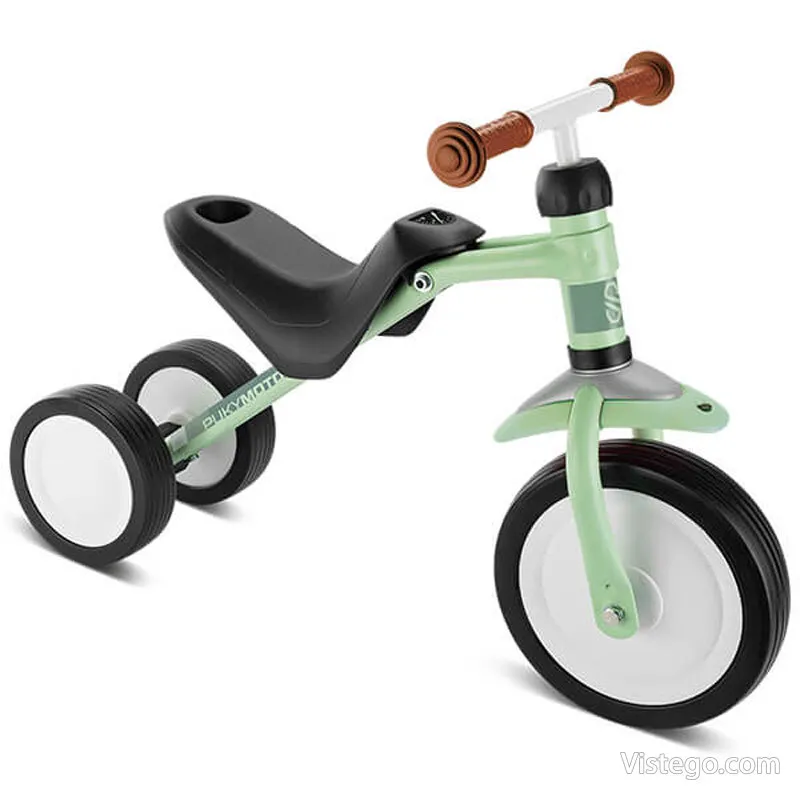 Триколка за деца PUKY PUKYMOTO - пастелно зелена - 3