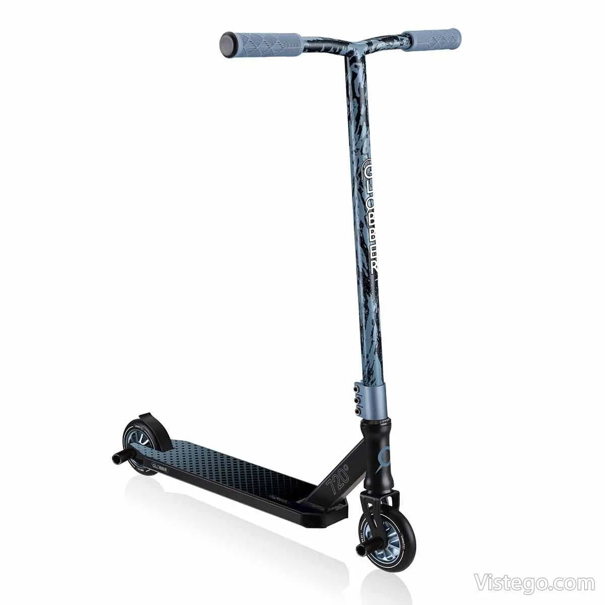 Тротинетка за скокове Globber GS 720 - черна/синя - 2