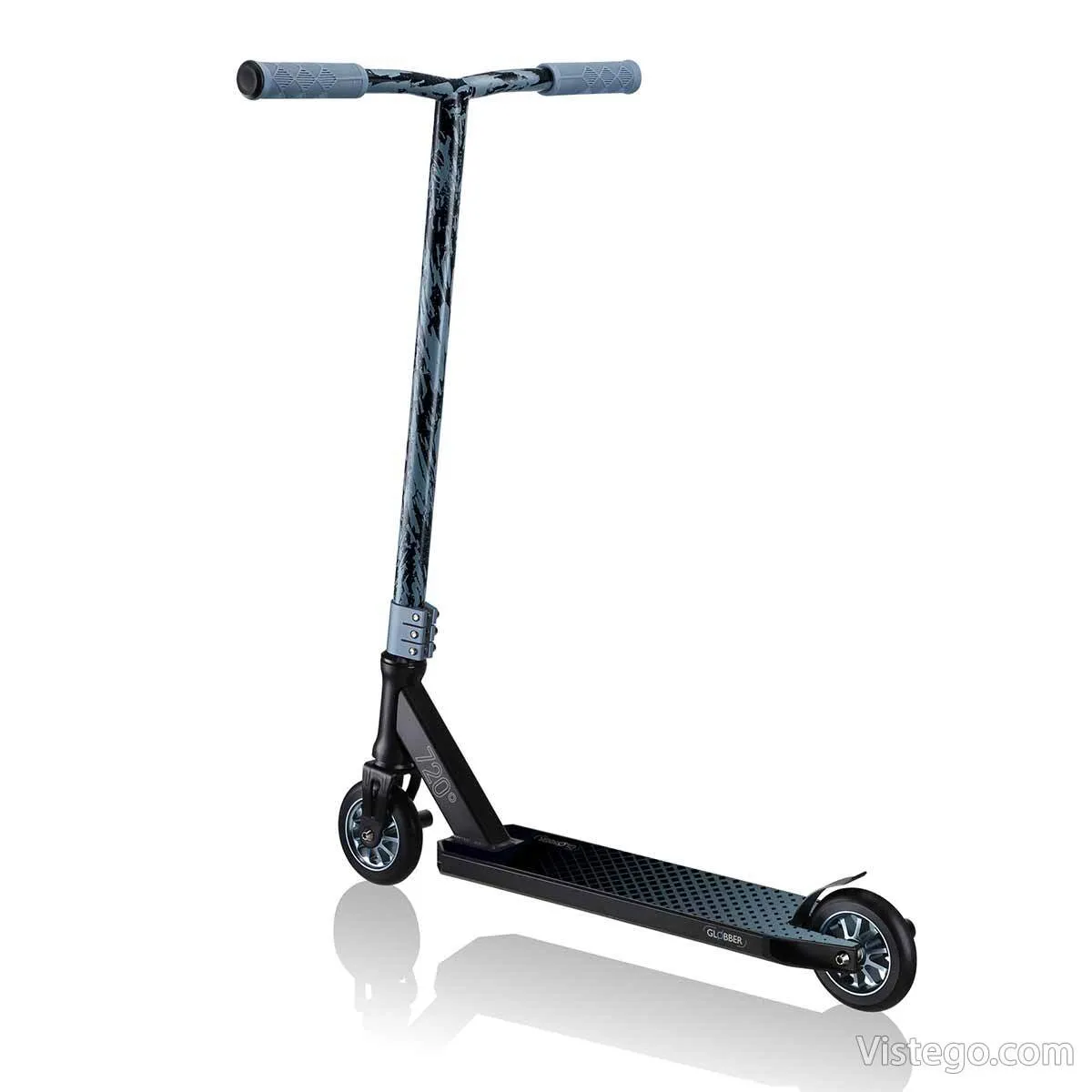 Тротинетка за скокове Globber GS 720 - черна/синя - 3
