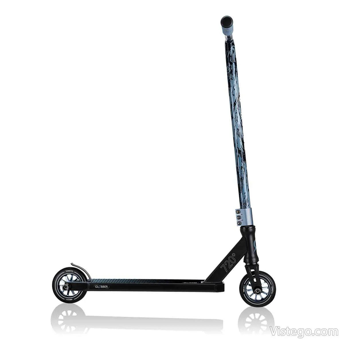 Тротинетка за скокове Globber GS 720 - черна/синя - 4