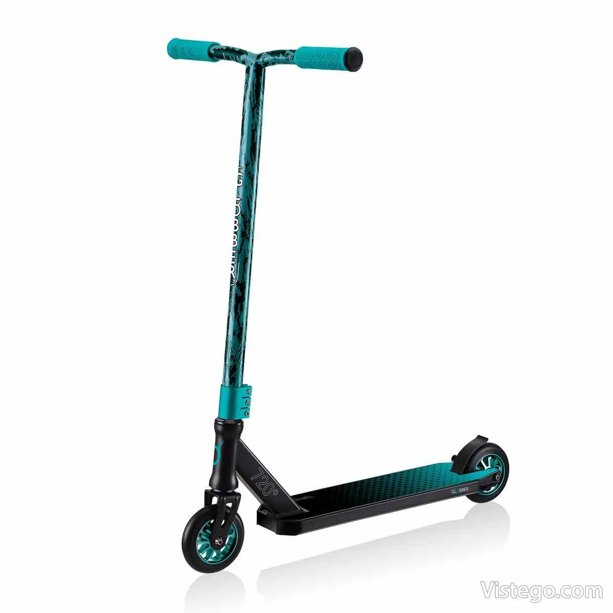 Тротинетка за трикове Globber GS 720 - черна-тюркоаз Тротинетка за трикове Globber GS 720 - черна-тюркоаз