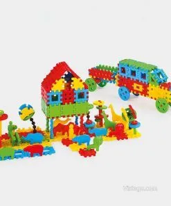 Вафлен конструктор за игра с торба