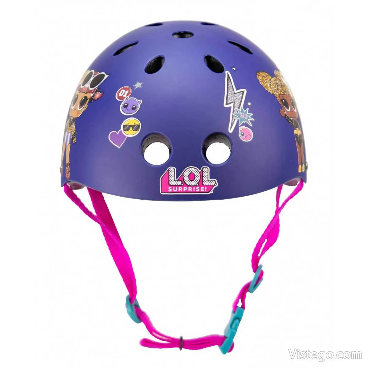 Защитна каска за момичета с LOL дизайн - 2