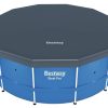 Покривало за басейн с метална рамка 366 см BESTWAY