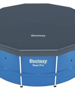Покривало за басейн с метална рамка 366 см BESTWAY