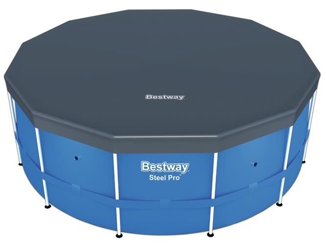 Покривало за басейн с метална рамка 366 см BESTWAY Покривало за басейн с метална рамка 366 см BESTWAY