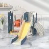 Комплект за игра с пързалка и люлка