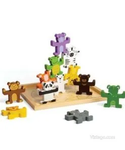 Дървена играчка за подреждане – Bigjigs