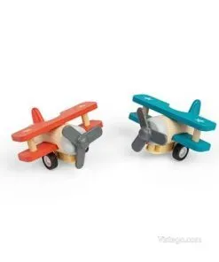 Дървено самолетче за игра - Bigjigs