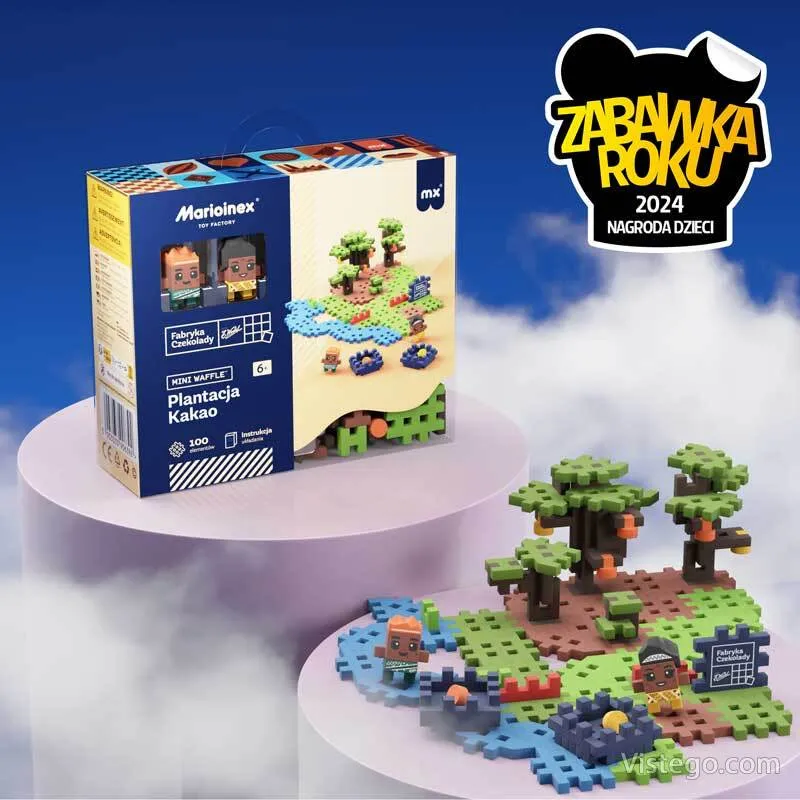 Мини вафлен конструктор за игра - Какаова плантация - 2