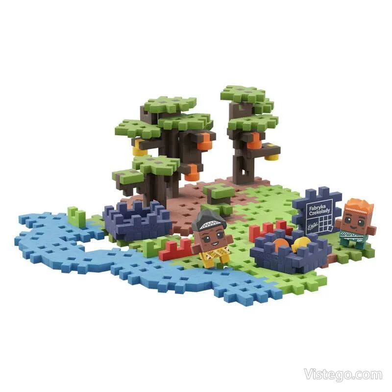Мини вафлен конструктор за игра - Какаова плантация - 3