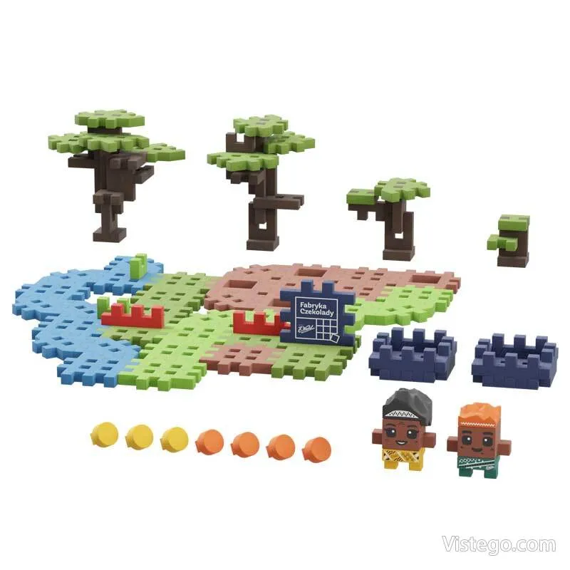 Мини вафлен конструктор за игра - Какаова плантация - 6