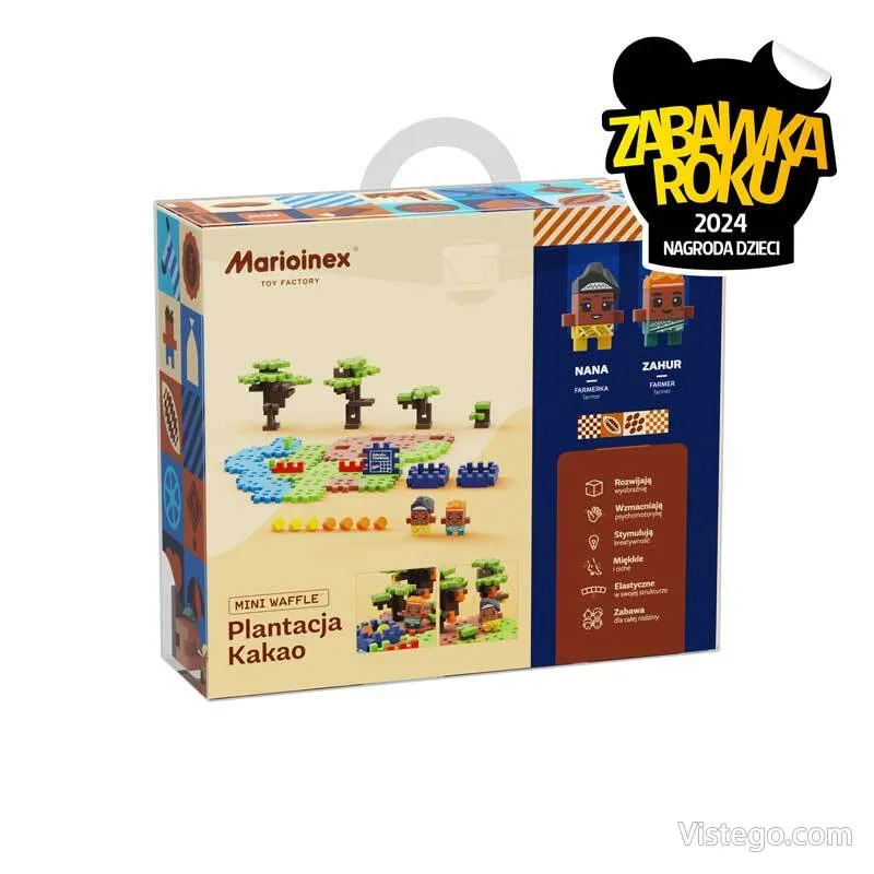Мини вафлен конструктор за игра - Какаова плантация - 9