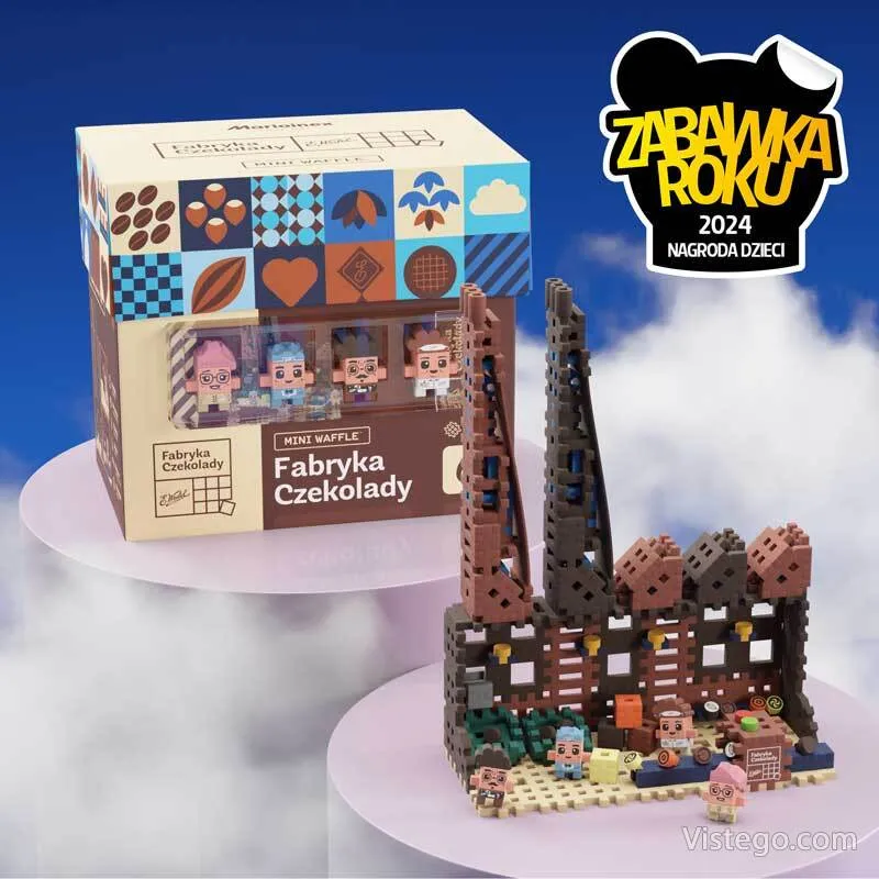 Мини вафлен конструктор за игра „Шоколадова фабрика“ - 3
