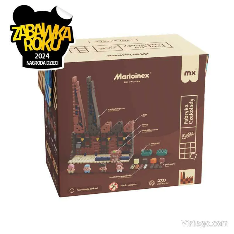 Мини вафлен конструктор за игра „Шоколадова фабрика“ - 9