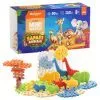 Мини вафлен конструктор за игра - Животни от сафари