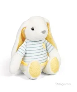 Плюшена играчка заек за гушкане – Bigjigs