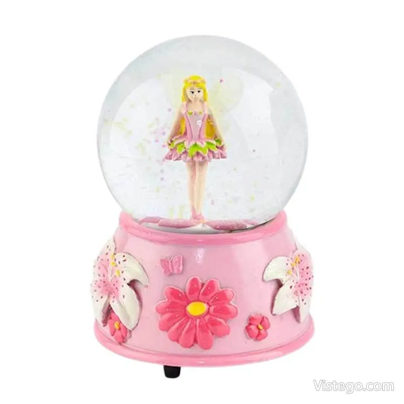 Снежна топка Fairy с музика и фея - 2