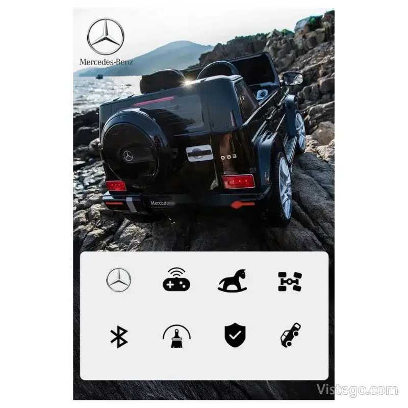 Акумулаторен джип Mercedes G63 за деца - 33