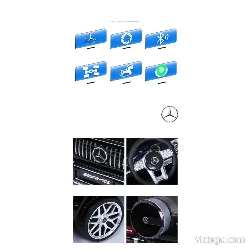 Акумулаторен джип за деца Mercedes Benz G63 - 31